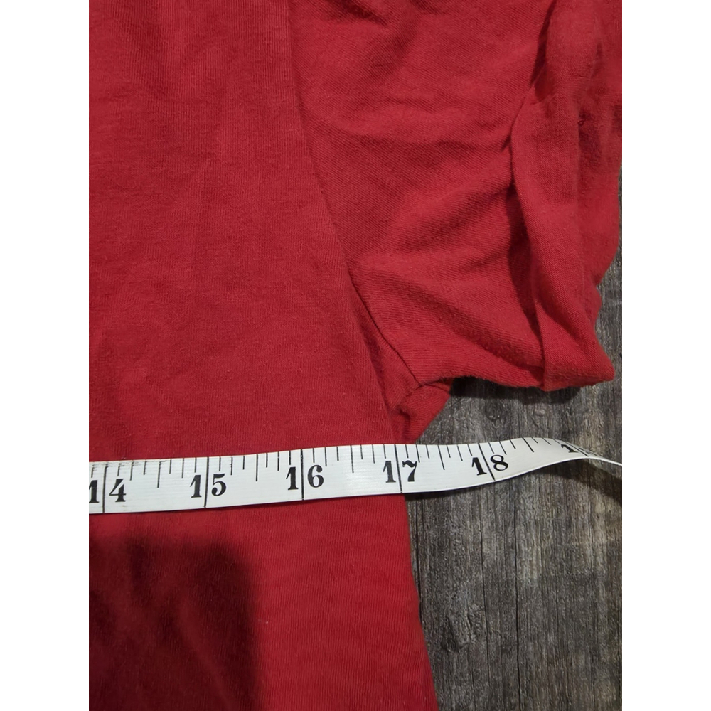 Riot Queen West Coast Women's Medium Crop Top Red - Picture 3 of 6